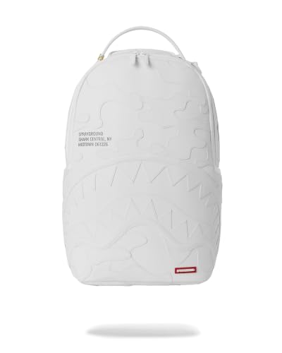 Sprayground Shark Central Camo Backpack with Laptop & Organizer Compartments