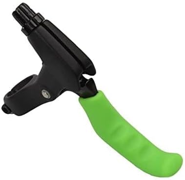 Anti-Slip Shock-Absorbing and Comfortable Brake Handle Silicone Sleeve Universal Brake Lever Protection Cover for Road Bike and MTB，2 Pairs (Yellow)