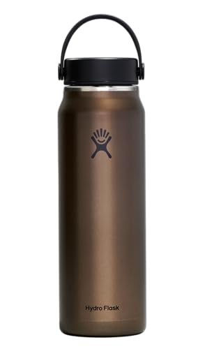 Lightweight 32 Oz Trail Series Water Bottle with Wide Flex Cap - Obsidian
