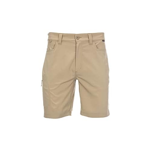 Simms Men's Skiff Shorts, UPF 50 Lightweight Fishing Gear, 9-Inch Inseam