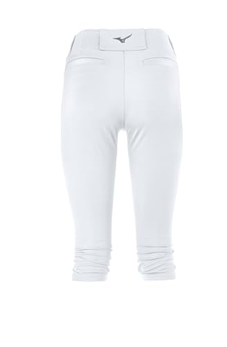 Youth Girl's Prospect Softball Pants Medium White - Lightweight Durable Athletic Wear