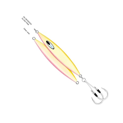 Saltiga Sk Jig Pink 5 oz - Japanese Slow Jigging Fishing Lure