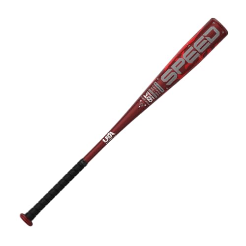 Easton 30 Inch Youth Speed Baseball Bat - Red -10, 2 5/8" Barrel, Alloy, 1 Pc