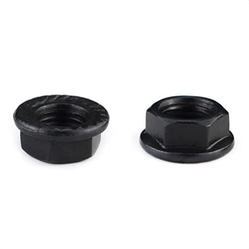 VANICE 2 Pcs 14mm Crank Arms Nuts for Bicycle Bottom Bracket Cotterless Crank Axle Threaded