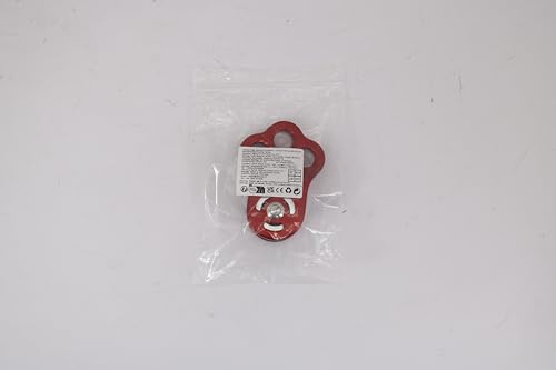 NewDoar 30 KN CE Certified Three Holes Rescue Climbing Pulley,for Max Rope 13mm Rope Hauling with Bearing Rappelling, Zipline,Durability Side Plates