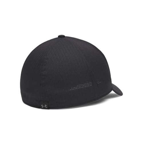 Under Armour Iso-Chill ArmourVent Stretch Fit Hat Small-Medium Black Castlerock
