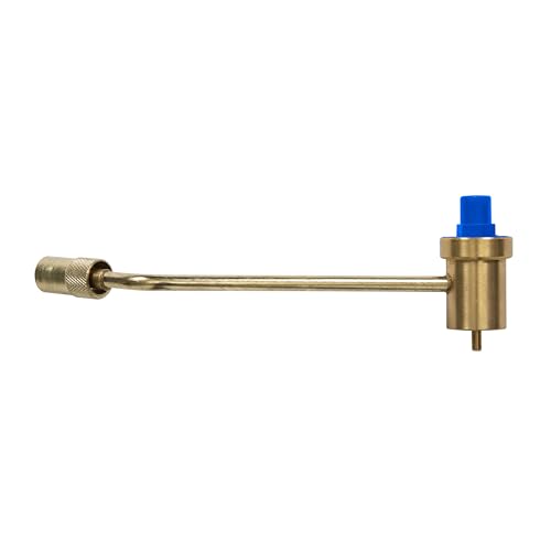 Brass Propane Stove Pressure Regulator 10 PSI - Camping Stove Connector Fitting Propane Regulator Adapter