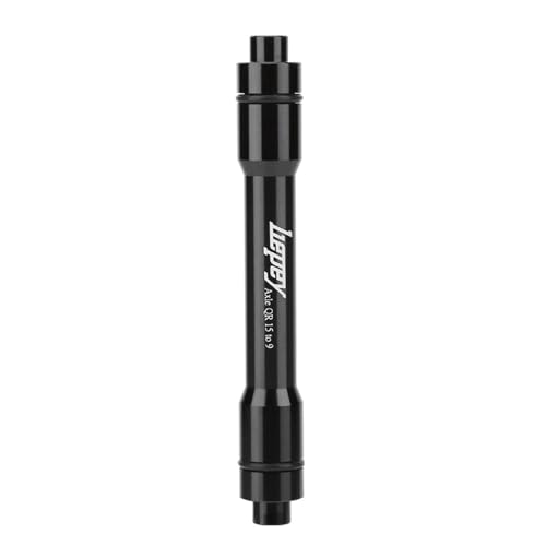 15mm Front Thru Axle to 9mm Quick Release Skewer Adapter for Mountain Bike
