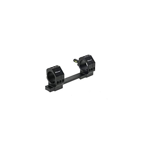 Wheeler 1-Piece Bolt Action Scope Mount for Remington 700 Short Action Rifles - 6-Hole Design with Integral Rings and Integrated Anti-Cant Indicator for Leveling, Shooting and Gunsmithing