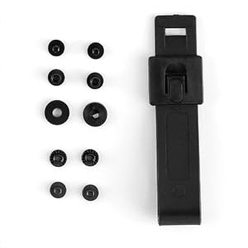backtime Tourniquet Holder, Tourniquet Holster with Molle Strap and Upgraded Tactical Belt Clip for Duty and Utility Belt, Black Holder Only, Black Color