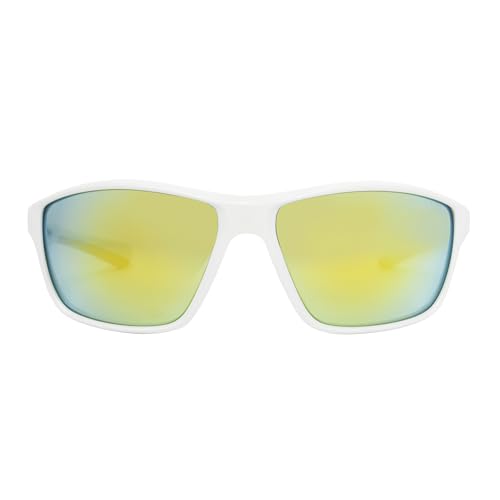 Body Glove Stoked Sunglasses Rectangular, White, 62 mm