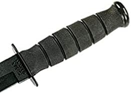 KA-BAR 5054, Short Fighting/Utility Knife, Tanto, Black,Medium