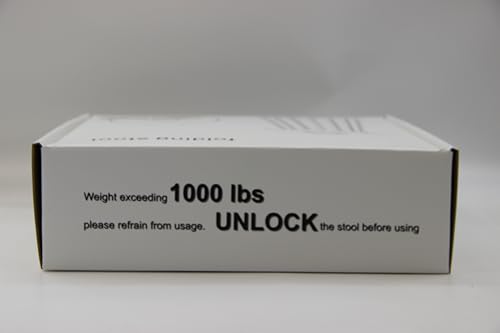 ALEVMOOM 2025 XXL 19.7" Collapsible Stool with Cushion, Capacity 1000lbs Portable Stools for Adults Heavy Duty, Adjustable Height Telescoping Folding Stool, for Outdoor Camping Travel Hiking Fishing