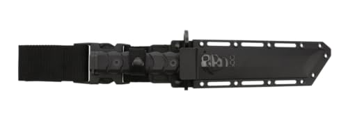 SOG BAR15T Tanto Bayonet Professional Knife for Tactical & Survival Enthusiasts | 7-inch Tanto-Shaped AUS-8 Steel Blade