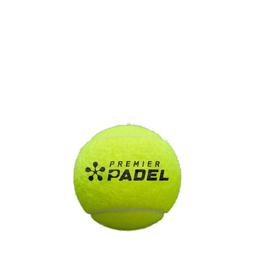 Wilson Premier Padel Speed Tennis Balls 3 Pack - Yellow, Official Match Ball