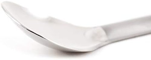 Core Element Titanium 8.5" Long Handle Spoon with Polished Bowl