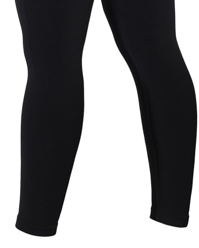AUROLA Power Workout Leggings for Women Medium Set Black+Black Tummy Control Squat Proof Seamless Active Pants