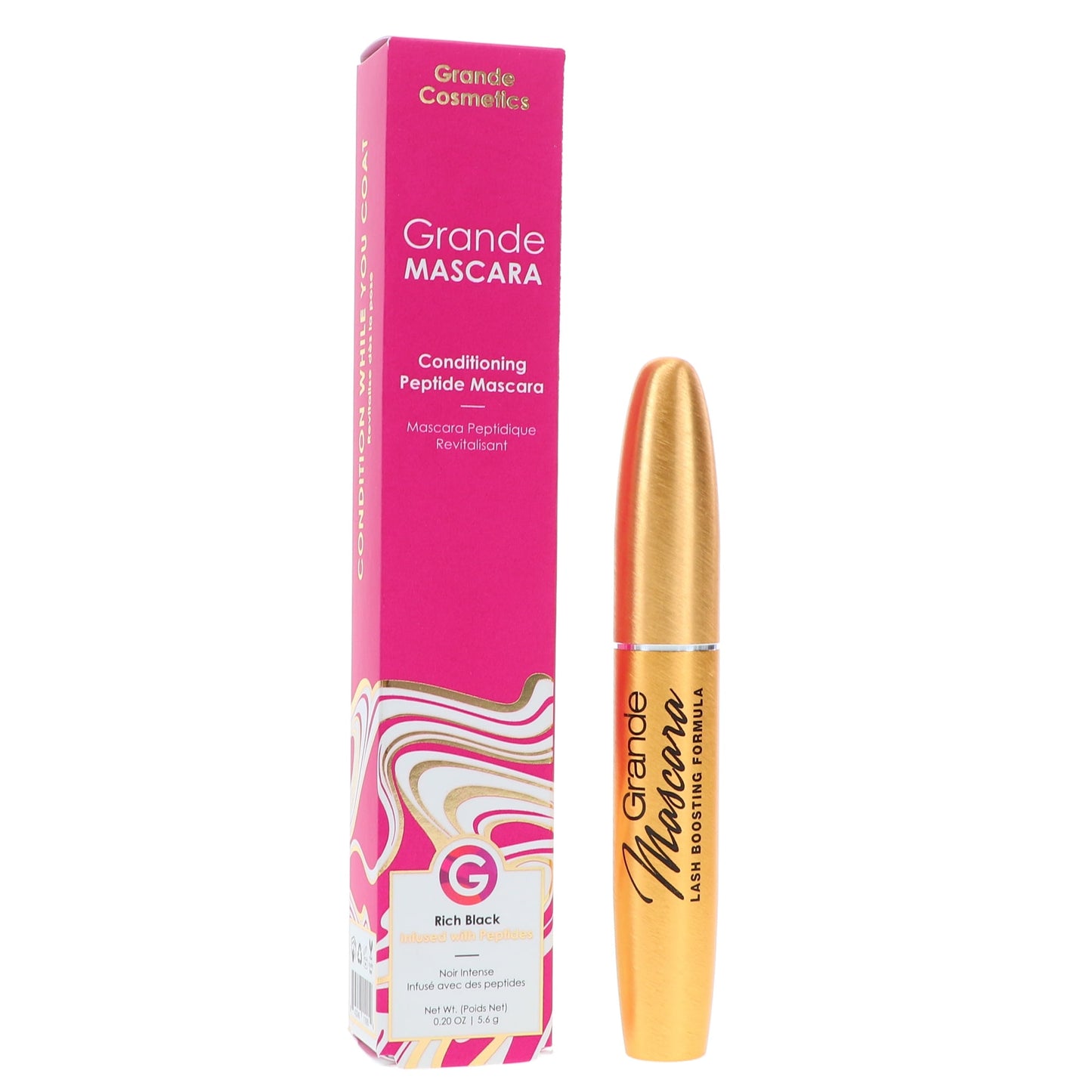 Lash Boosting GrandeMascara | 0.21 Oz | Enhance Volume & Length