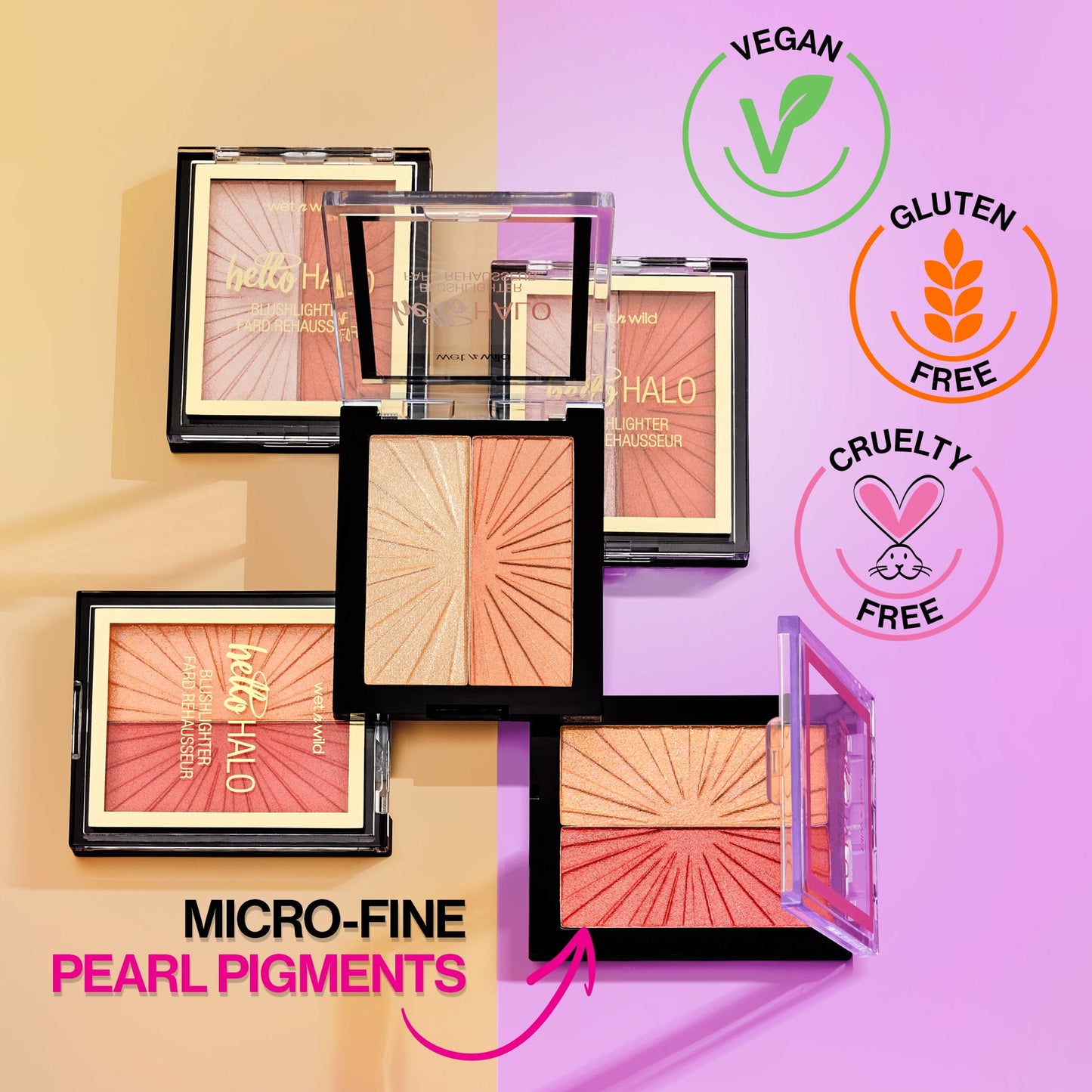 Wet n Wild Mega Glo Blushlighter | Flash Me - Radiant Glow for All Skin Types