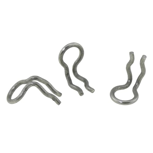 DGZZI 10PCS Brake Pad Cotter Pin Caliper Retaining Ring Spring Clip Replacement Part Anti Loss Pin Stainless Steel Bicycle Caliper Spring Clip for Replacement Part