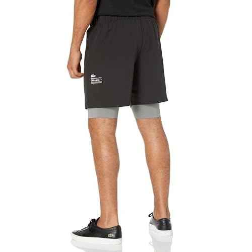 Lacoste Mens Sport Lined Ultra Dry Sport Shorts