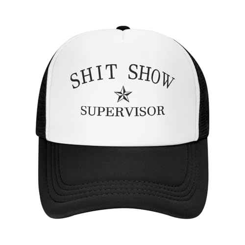 Funny Trucker Hats for Men Women,Show Supervisor Cap,Ideas Gifts