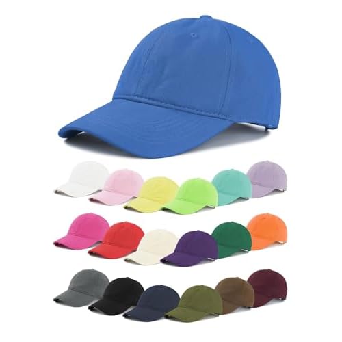 Zando Unisex Classic Baseball Caps Adjustable Sports Hats Outdoors Cotton Baseball Hat Cute Preppy Hat Golf Running Dad Hat