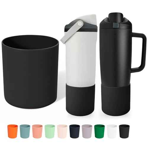 Mity rain Higher Boot Compatible with Owala 30oz & 40oz FreeSip Sway Bottles &Tumbler - Tall Boot Water Bottle Accessories, Protection, Prevents Scratches (1 PCS, Black)