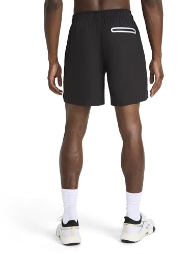 Men's Woven 7-Inch Shorts - Reebok Black Small Running Athletic