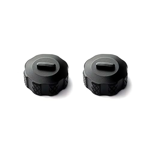 Aluminum Windage and Elevation Adjustment Turret Caps for Scopes - 2 Pack
