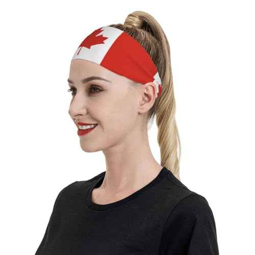 National Flags Sports Sweatband Head Bands for Women Men - Moisture-Wicking Non-Slip Headband for Running Yoga Workout Fitness and Gym