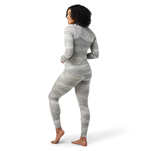 Smartwool Women's Classic Thermal Merino Base Layer Pattern 1/4 Zip