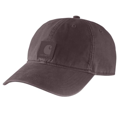 Carhartt Men's Canvas Cap - One Size Dark Sepia