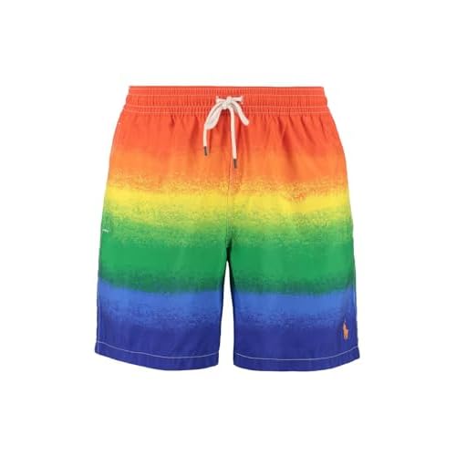 Polo Ralph Lauren Men's Stretch Poly Traveler 6" Swim Trunks