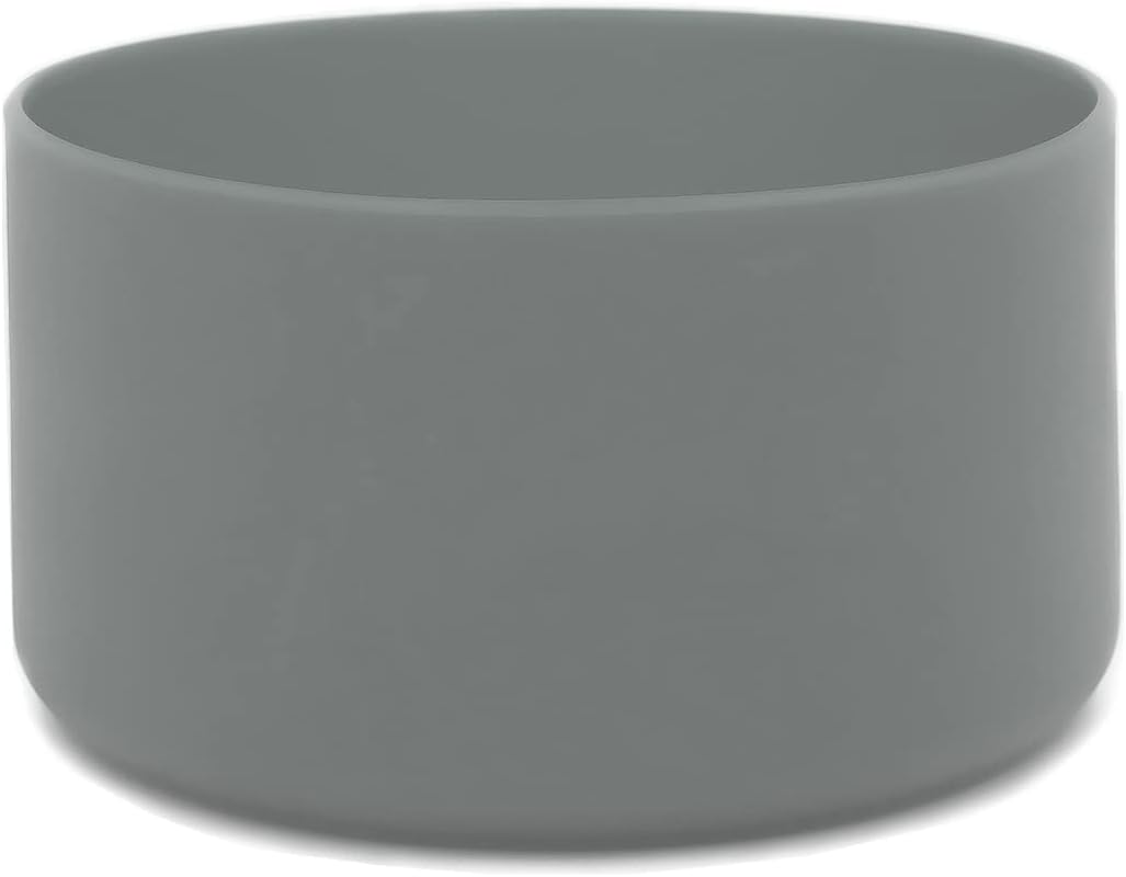 Flaskars Protective Silicone Boot for 12oz - 40 oz Hydroflask Water Bottles Anti-Slip Bottom Stanley Sleeve Cover Bumper (Black, Fits Hydroflask 32 and 40 OZ)