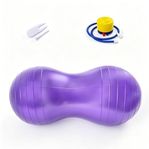 Anti-Burst Peanut Yoga Ball for Pregnancy, Fitness & Therapy