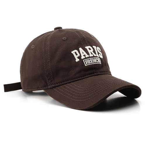 Paris Hat Unisex Baseball Cap Soft Sun Hat Adjustable Trucker Cap