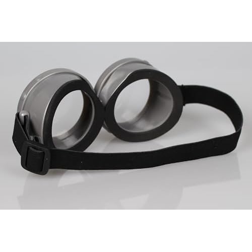 ASVP Shop Goggle Glasses With Strap For Costume Perfect For Cosplay, Halloween And Dress Up Parties