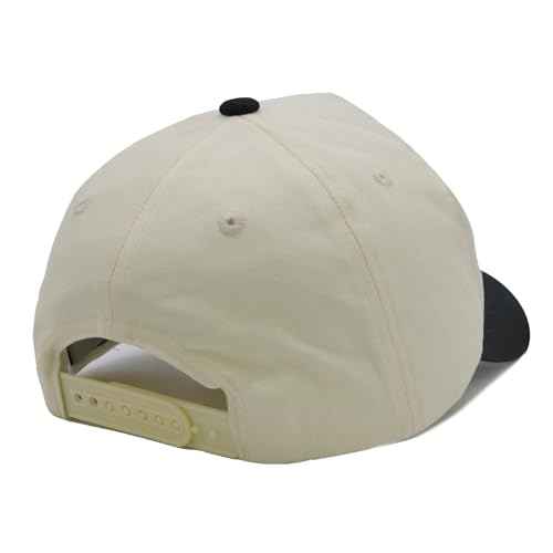 Embroidered Ghost Trucker Hat for Men & Women, Adjustable Horror Spooky Baseball Cap Black/Beige