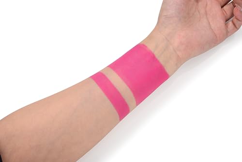 Bright Pink Eye Black Stick for Athletes - Anti-Glare, Waterproof, Long-Lasting Sports Makeup