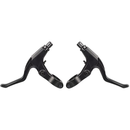 CNC Bicycle Brake Lever 22.2mm Mountain Bike Handlebar Black - 3 or 4 Finger