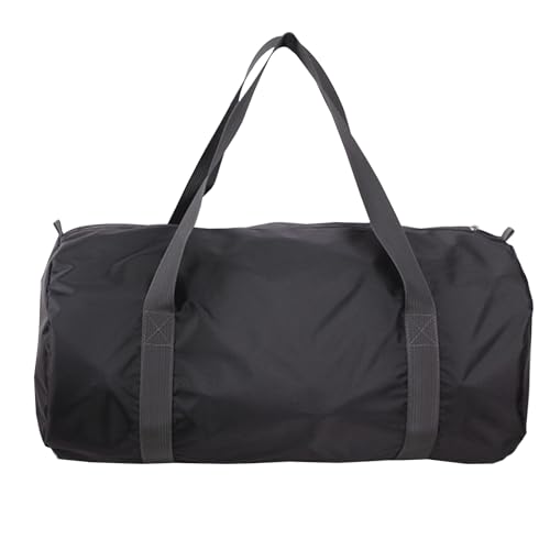 Foldable Travel Bag S Black Lightweight Gym Duffle for Women & Men