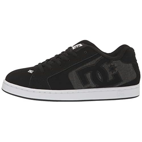 DC Shoes Net- Black/Armor/Black- 10