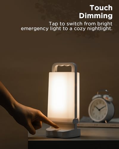 Rechargeable Solar Camping Lantern with 6000mAh Battery & Dimmable Light - Vari 1
