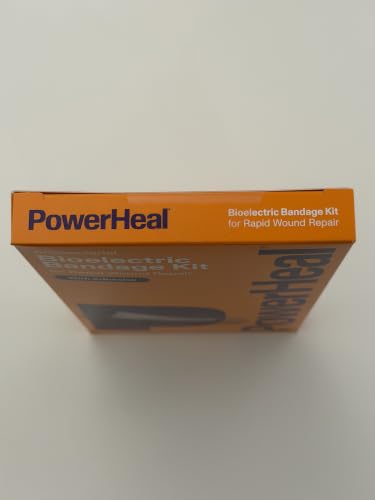PowerHeal Bioelectric Bandage Kit 2.3x3.5 Inches – 5-Pack Wound Care & Healing
