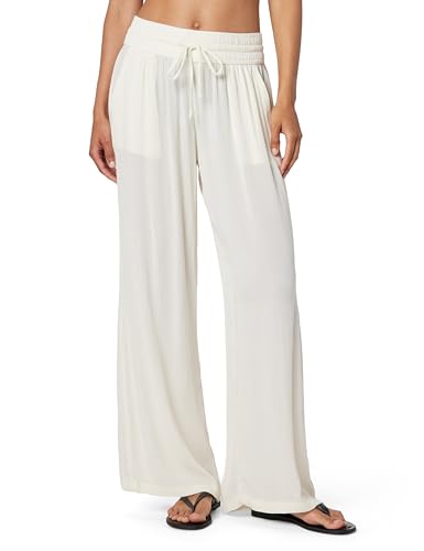 prAna Women's Fernie Beach Pant - Alba / Medium - Lightweight Wide Leg Pants for Beach & Casual Wear