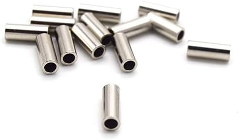 5LB-200LB 7 Strands Fishing Line Wire Leader Nylon Coated Stainless Steel Leader Wire with Crimps Sleeves