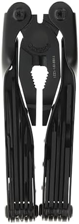 Schrade Delta Class Tough Tool with Stainless Steel 20 Piece Tough Multi-Tool with Can Opener, Pliers, Screwdrivers and Sheath for Outdoor Survival, Camping and EDC