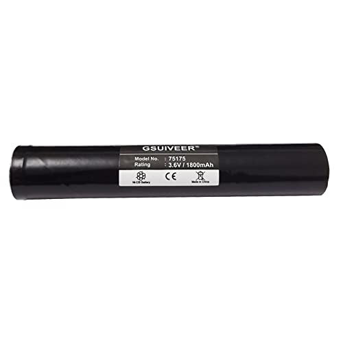Rechargeable 3.6V 1800mAh Ni-CD Battery Pack for Streamlight & Pelican Flashlights - 1 Pack