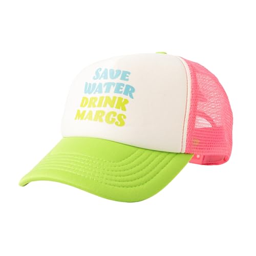 Women's and Men's Adjustable Cap Mesh Side Panels Trucker Hat